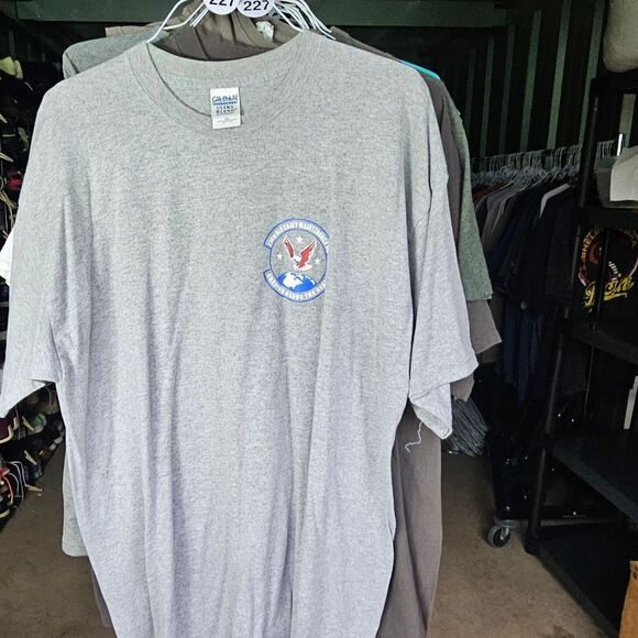 Gildan Gray Short Sleeve Tee - Picture 4 of 5